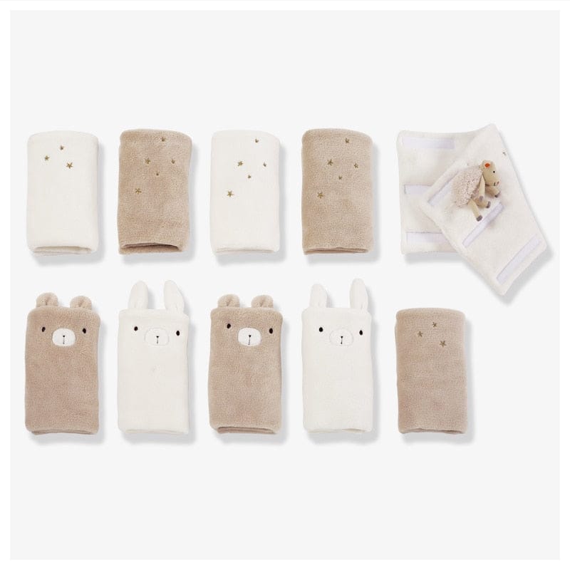 ChandeliersDecor.com-Crib Bumper-Baby Crib Bumper Lama Design - Baby Cot Bumper