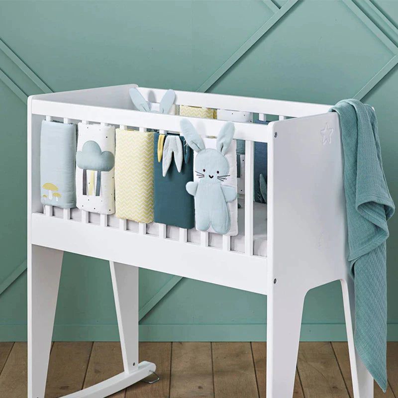 ChandeliersDecor.com-Crib Bumper-Baby Crib Bumper Lama Design - Baby Cot Bumper