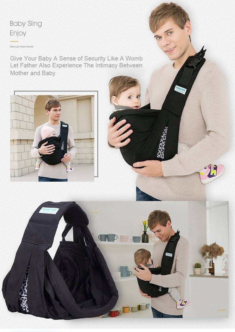 ChandeliersDecor.com-Baby Wrap Newborn Sling | Baby side swing carrier | Gifts for kids