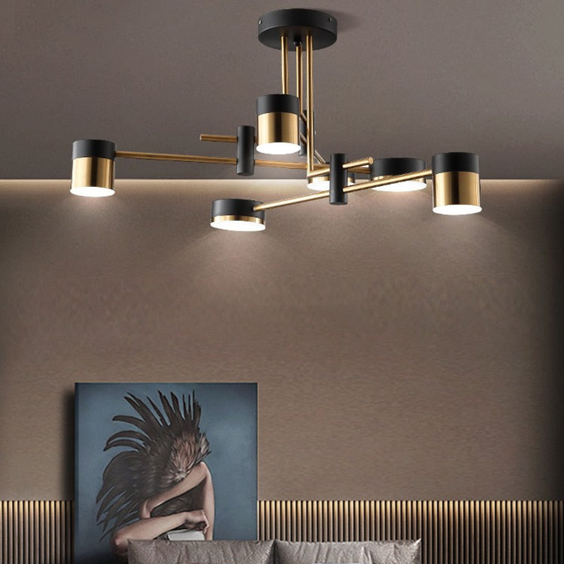 Balance: Sputnik Chandelier – Elegant Lighting Fixture-ChandeliersDecor.com