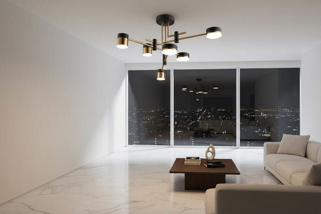 Balance: Sputnik Chandelier – Elegant Lighting Fixture-ChandeliersDecor.com