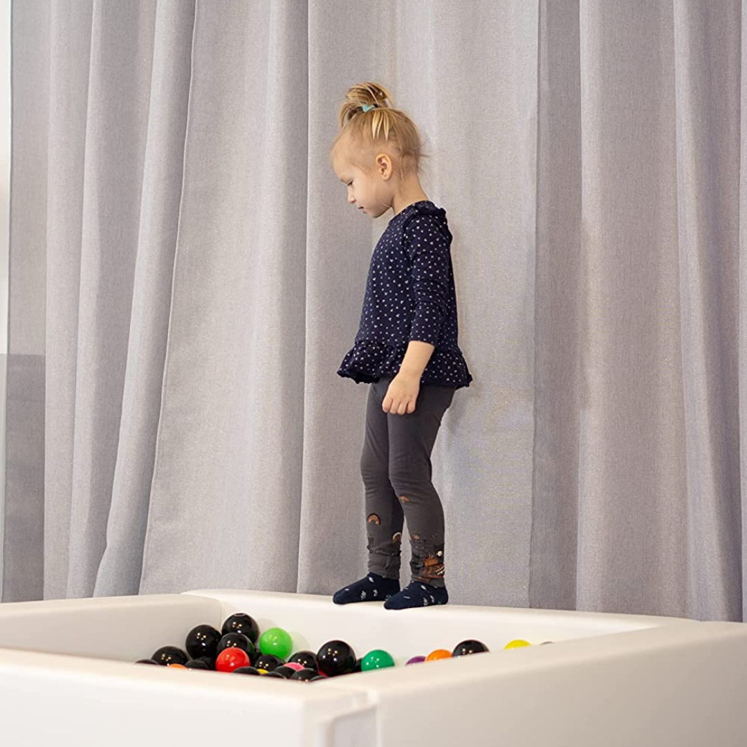 ChandeliersDecor.com-Playpen and Ball Pits-Ball Pool Ball Pit White Soft Play Area | Soft Play Equipment | Activity Toys