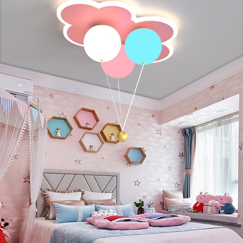 ChandeliersDecor.com-Kids Room Nursery Lighting-Balloons Ceiling Light: Lively and Vibrant Lighting