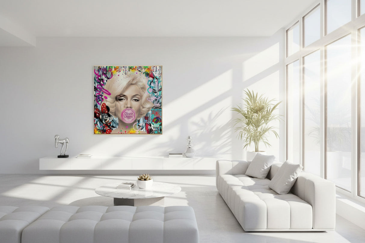 Barbie | Marilyn Bubble Poster Barbie Enthusiasts-ChandeliersDecor.com
