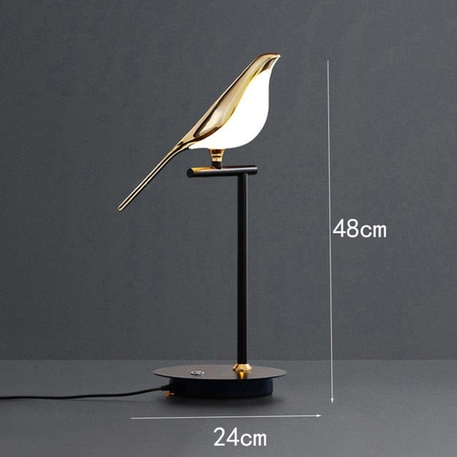 ChandeliersDecor.com-Kitchen Island-Bird Shaped Acrylic Chandelier: Elegant Lighting Solution