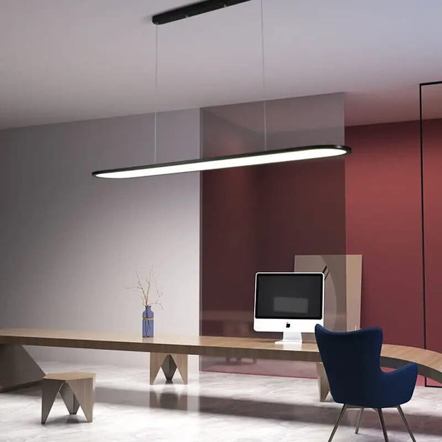 Black LED Pendant Lights - Modern Minimalist Design-ChandeliersDecor.com