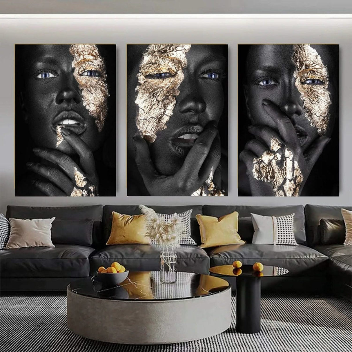 Black Woman Masked Wall Art: Expressive and Empowering Pieces-ChandeliersDecor.com