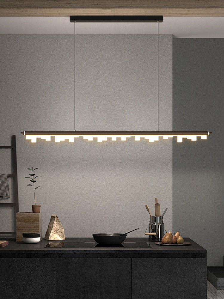 ChandeliersDecor.com-Kitchen Island-Blocks Hanging Light: Illuminate Your Space with Elegance