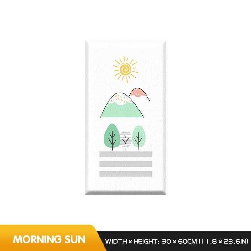 ChandeliersDecor.com-Padded Walls-Blossoming Flowers Kids Wall Padded Safety Cushions