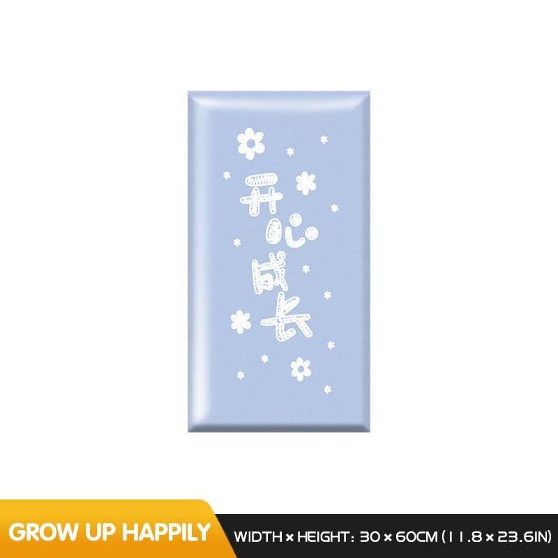 ChandeliersDecor.com-Padded Walls-Blossoming Flowers Kids Wall Padded Safety Cushions