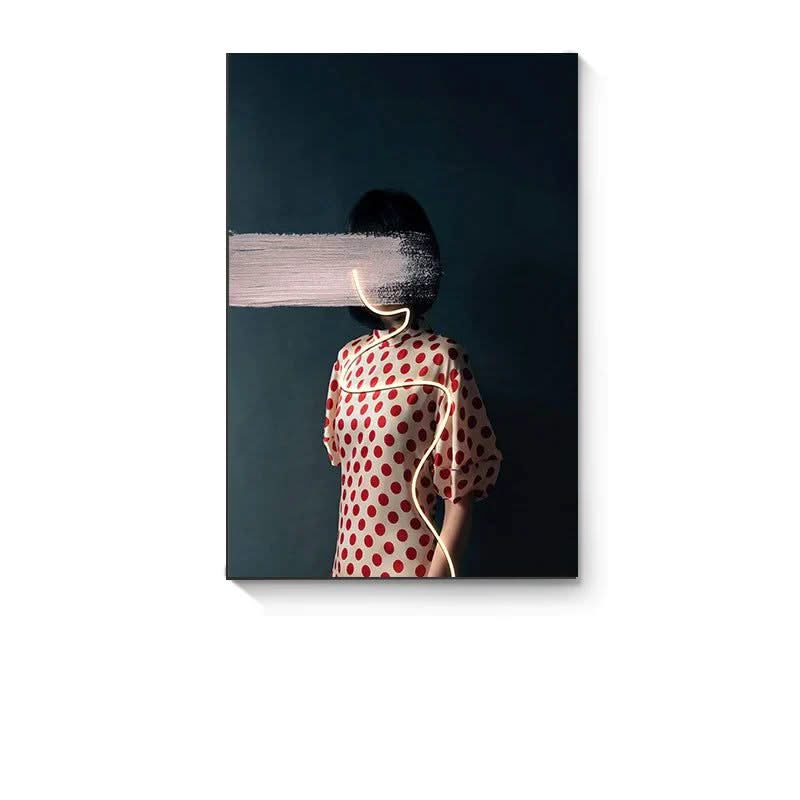 ChandeliersDecor.com-LED Wall Art-Bohemian Figure Porch LED Wall Art