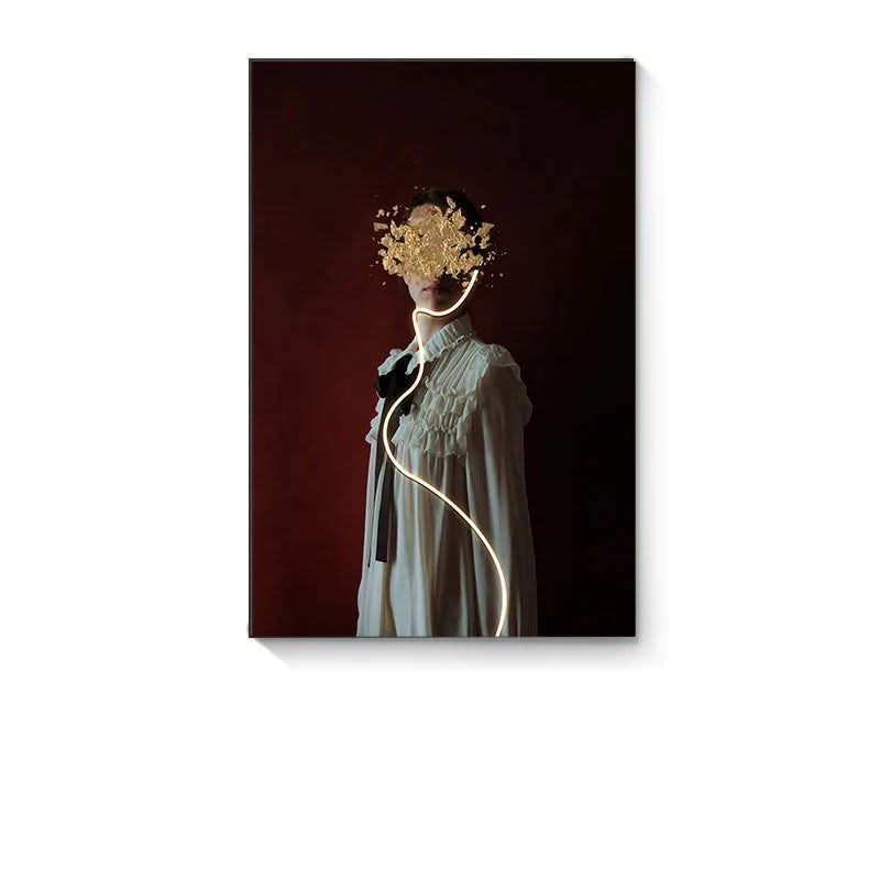 ChandeliersDecor.com-LED Wall Art-Bohemian Figure Porch LED Wall Art