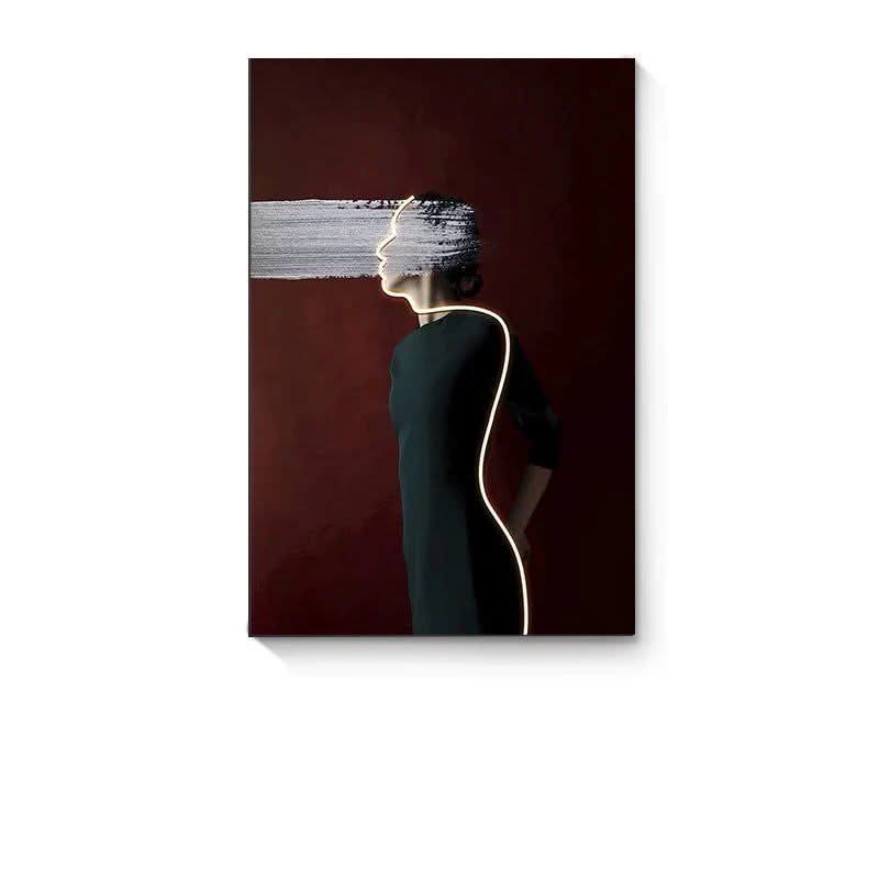 ChandeliersDecor.com-LED Wall Art-Bohemian Figure Porch LED Wall Art