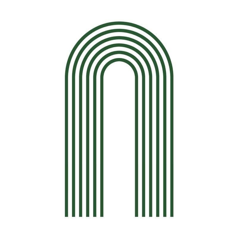 ChandeliersDecor.com-Kids Room Nursery Decals-Boho Arch Wall Decal: Vibrant Design for Chic Home Decor