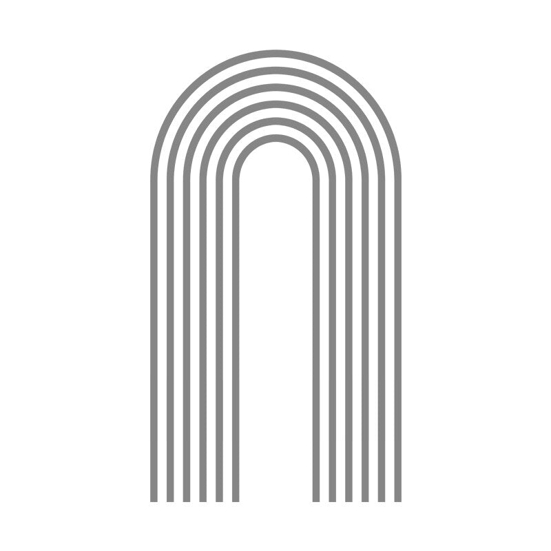 ChandeliersDecor.com-Kids Room Nursery Decals-Boho Arch Wall Decal: Vibrant Design for Chic Home Decor