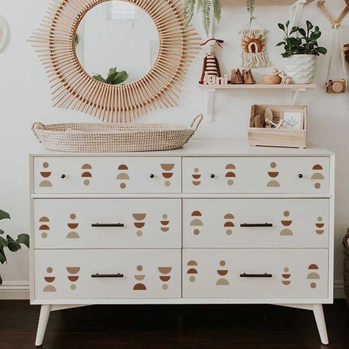 ChandeliersDecor.com-Kids Nursery Bohemian Wall Decals-Boho Arch Wall Stickers – Decorate with Trendy Designs