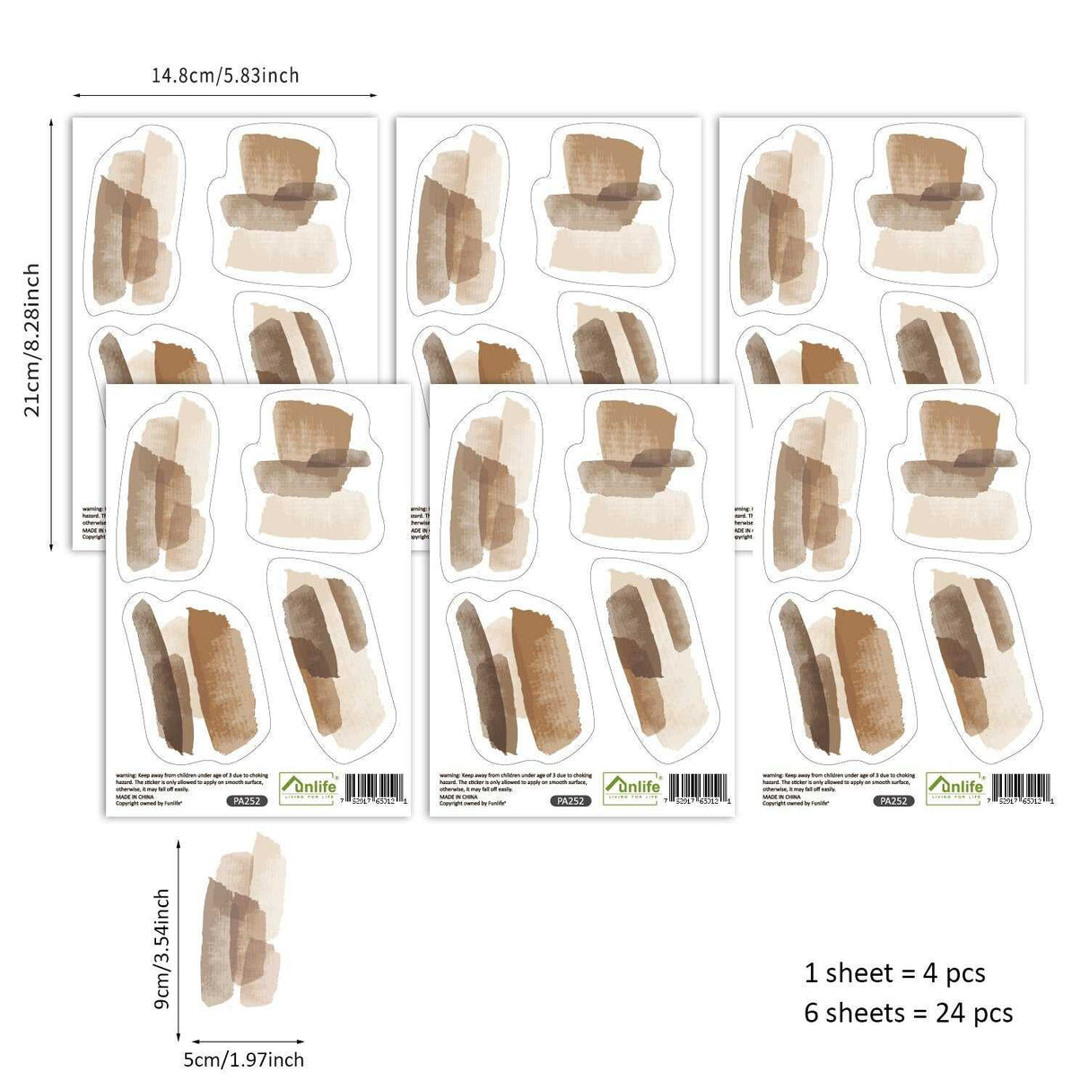 ChandeliersDecor.com-Kids Nursery Bohemian Wall Decals-Boho Foliage Line Wall Decal - Inspirational Home Decoration