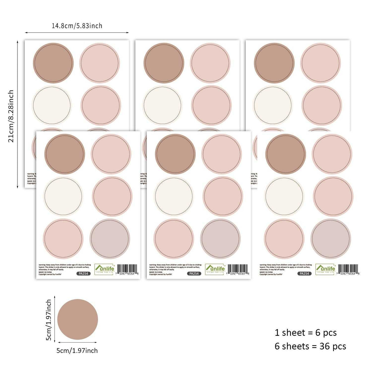 ChandeliersDecor.com-Kids Nursery Bohemian Wall Decals-Boho Pattern Nursery Wall Stickers - Adhesive Decals