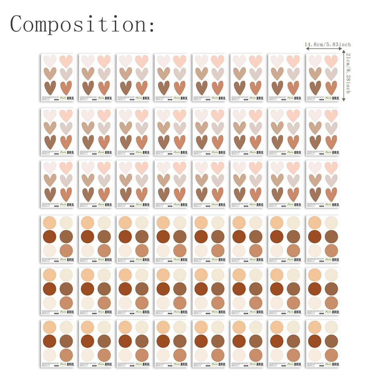 ChandeliersDecor.com-Kids Nursery Bohemian Wall Decals-Boho Pattern Nursery Wall Stickers - Adhesive Decals