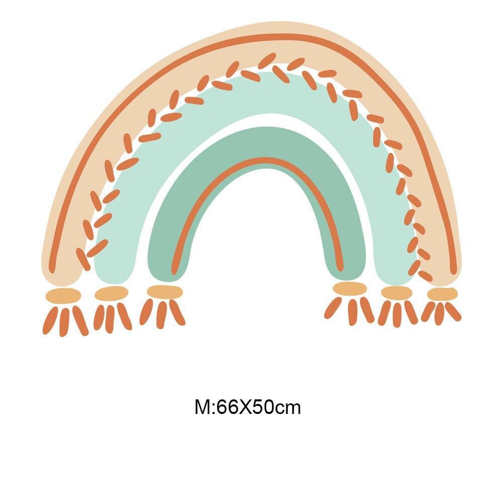 ChandeliersDecor.com-Boho Rainbow Wall Decal for Kids Room