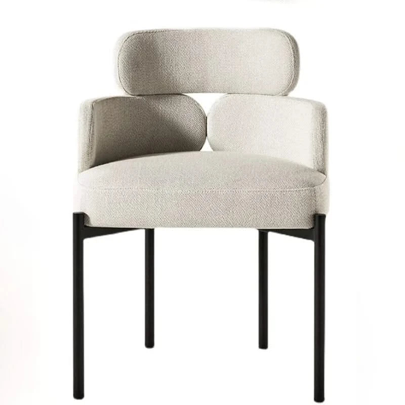 ChandeliersDecor.com-Dining Chairs-Boucle Minimalist Modern Dining Chair