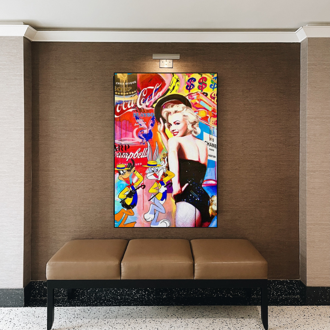 Bugs and Duffy - Marilyn Poster: Exquisite and Iconic-ChandeliersDecor.com