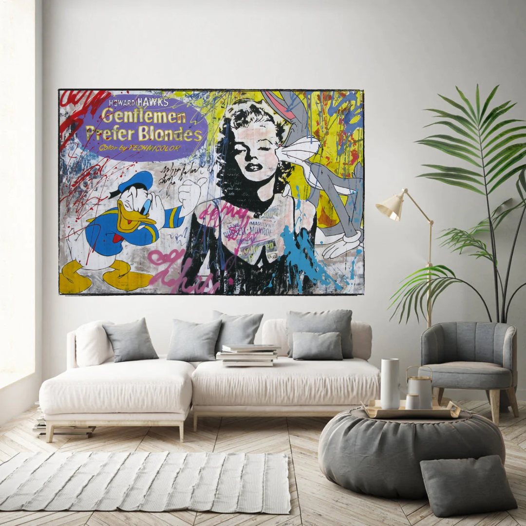 ChandeliersDecor.com-Wall Posters-Bugs Bunny: Marilyn Monroe Poster – Official Merchandise