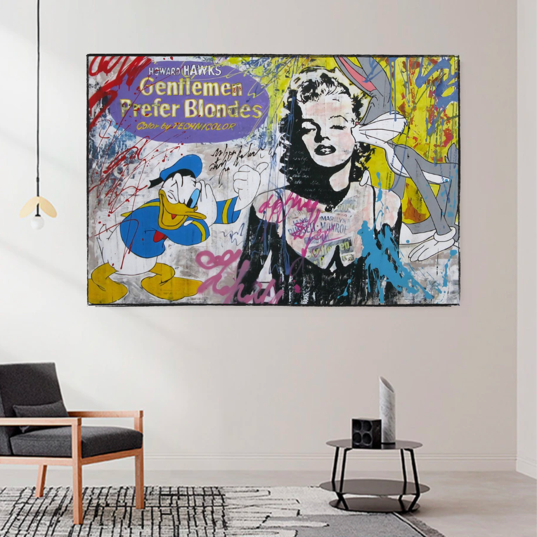 Bugs Bunny: Marilyn Monroe Poster – Official Merchandise-ChandeliersDecor.com