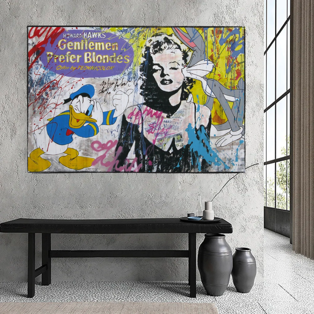 ChandeliersDecor.com-Wall Posters-Bugs Bunny: Marilyn Monroe Poster – Official Merchandise