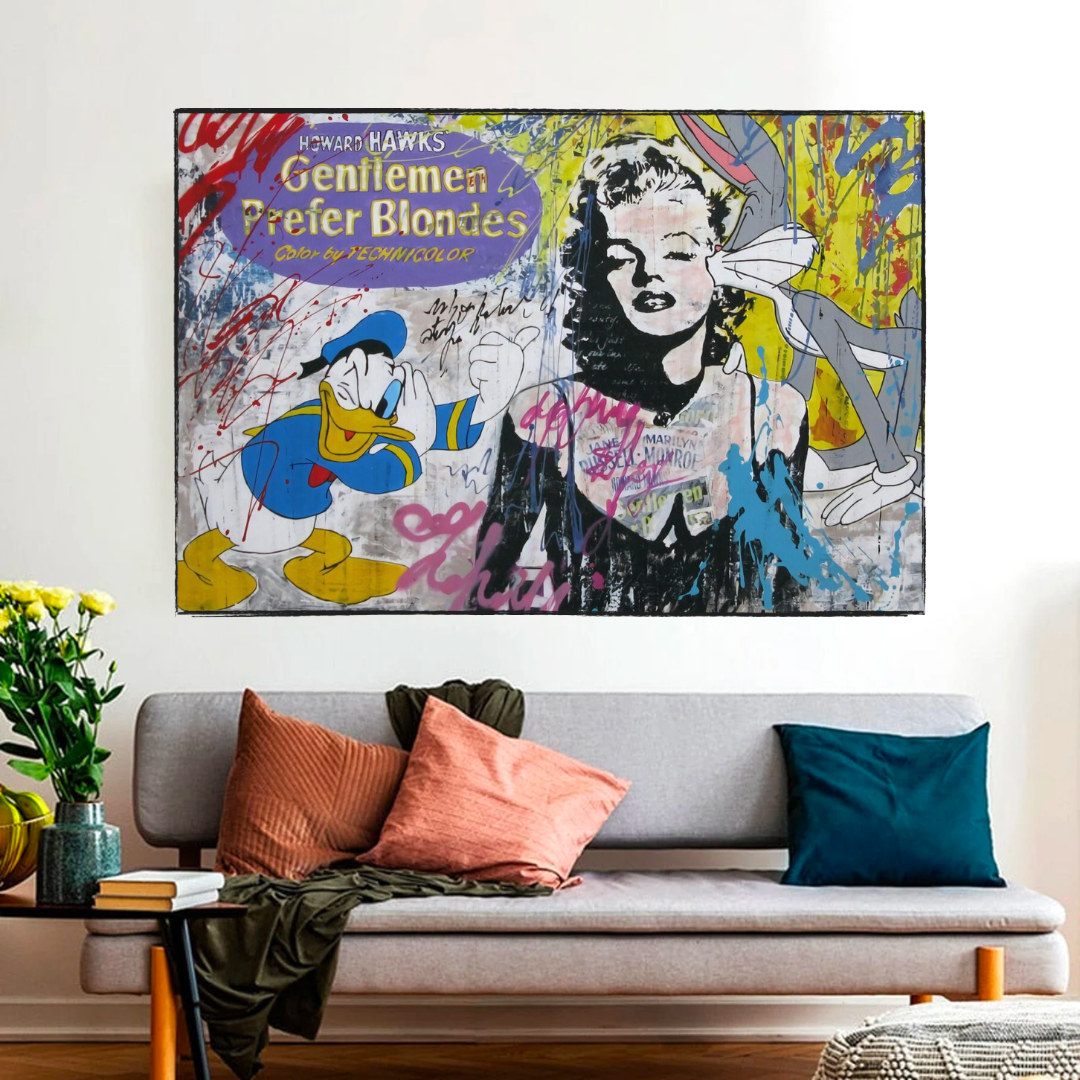 Bugs Bunny: Marilyn Monroe Poster – Official Merchandise-ChandeliersDecor.com