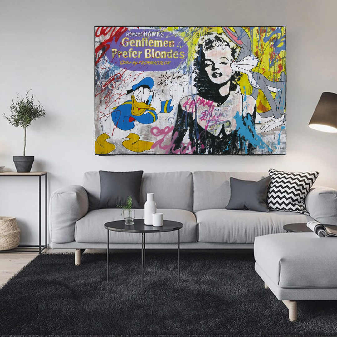 ChandeliersDecor.com-Wall Posters-Bugs Bunny: Marilyn Monroe Poster – Official Merchandise