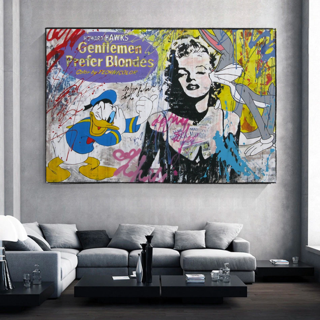 Bugs Bunny: Marilyn Monroe Poster – Official Merchandise-ChandeliersDecor.com