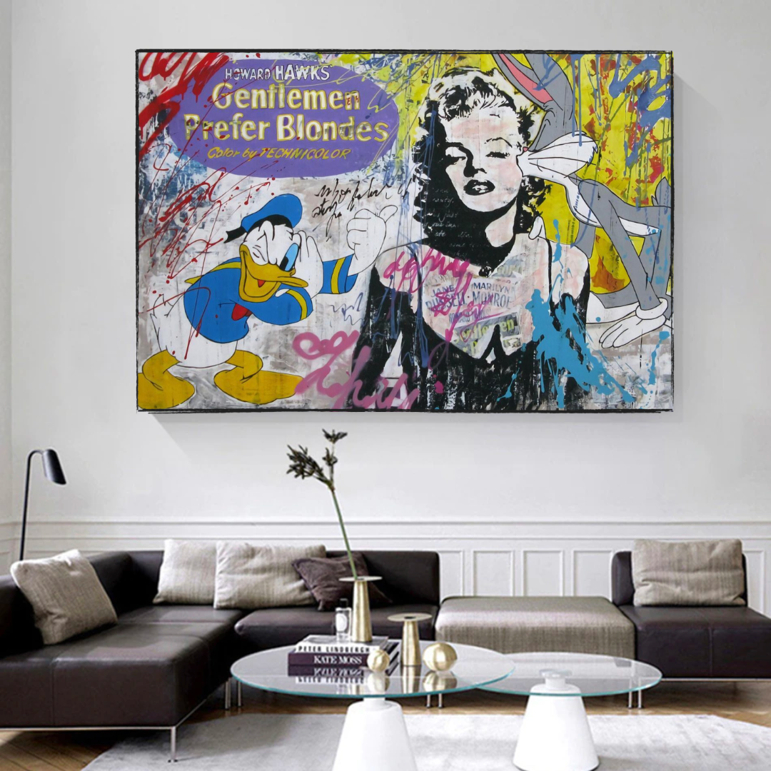 ChandeliersDecor.com-Wall Posters-Bugs Bunny: Marilyn Monroe Poster – Official Merchandise