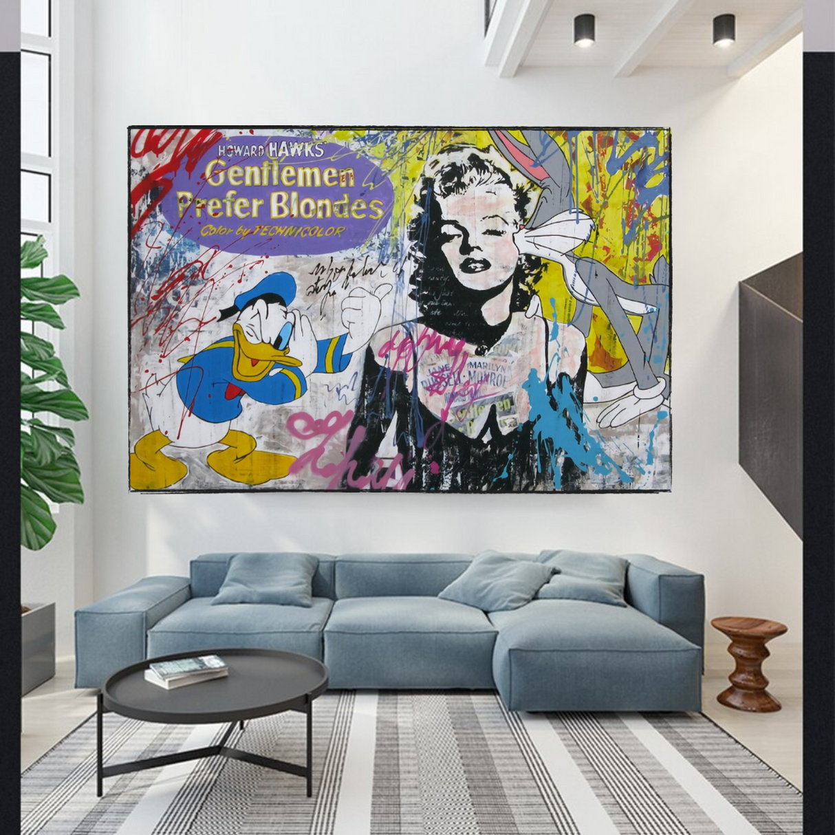ChandeliersDecor.com-Wall Posters-Bugs Bunny: Marilyn Monroe Poster – Official Merchandise