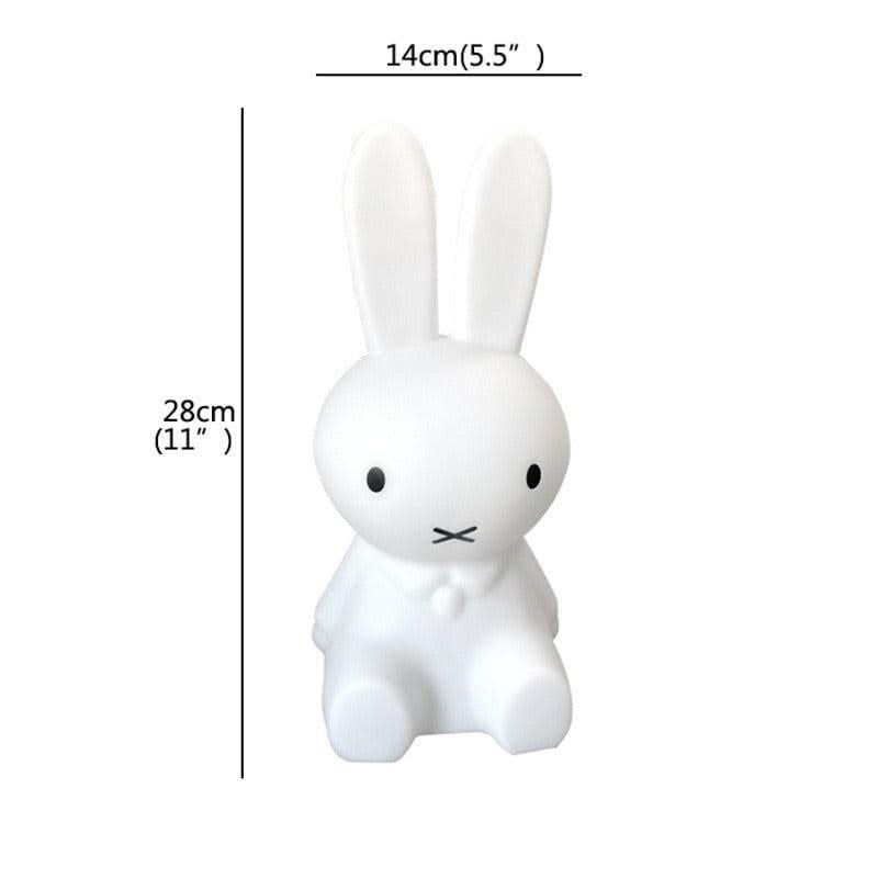 ChandeliersDecor.com-Kids Room Nursery Lighting-Bunny Rabbit Lamp Cute LED Table Lamp for Kids Room