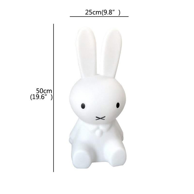 ChandeliersDecor.com-Kids Room Nursery Lighting-Bunny Rabbit Lamp Cute LED Table Lamp for Kids Room