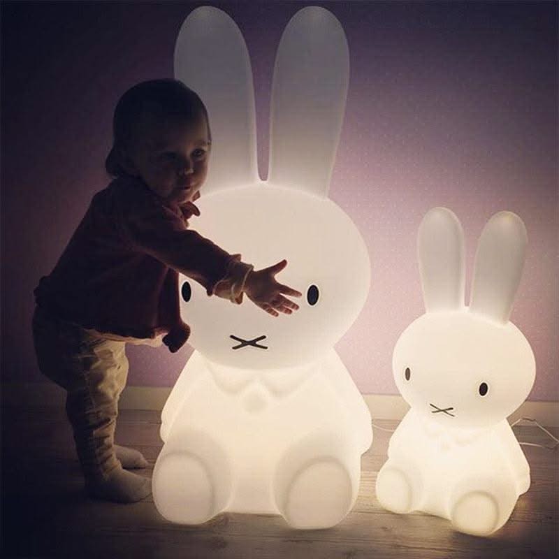 ChandeliersDecor.com-Kids Room Nursery Lighting-Bunny Rabbit Lamp Cute LED Table Lamp for Kids Room