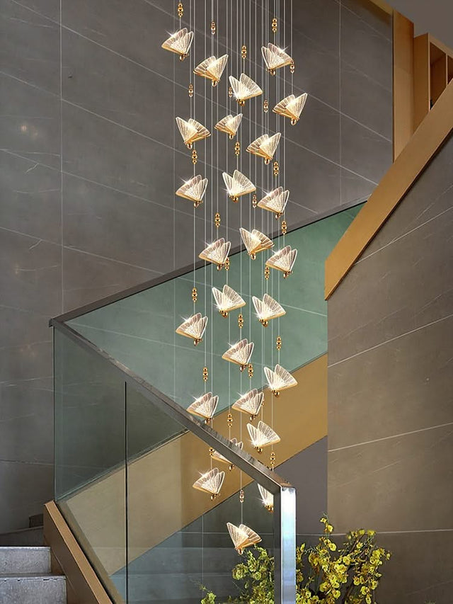 Butterfly Acrylic Chandelier - Exquisite Lighting Décor-ChandeliersDecor.com