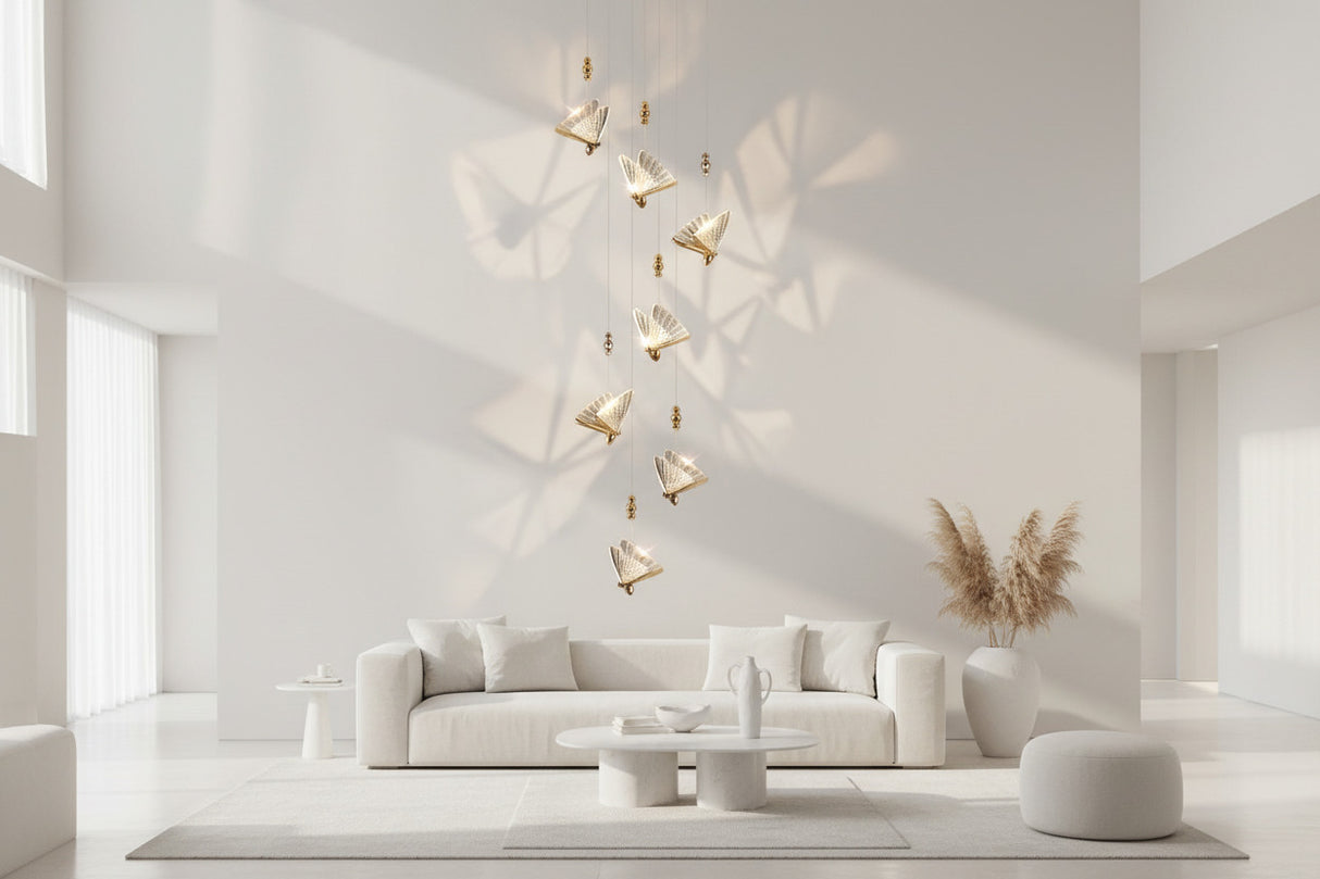 Butterfly Acrylic Chandelier - Exquisite Lighting Décor-ChandeliersDecor.com
