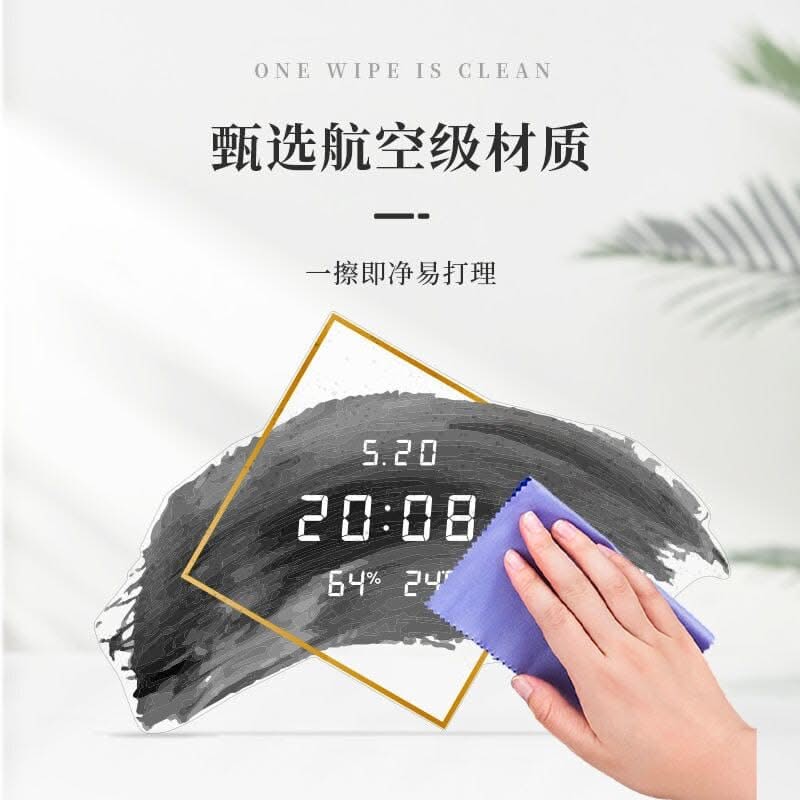 Calendar Display Clock: Accurate Timekeeping and Scheduling-ChandeliersDecor.com