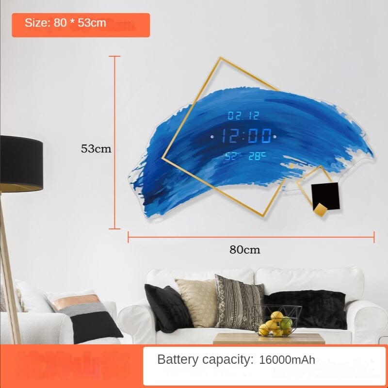 Calendar Display Clock: Accurate Timekeeping and Scheduling-ChandeliersDecor.com