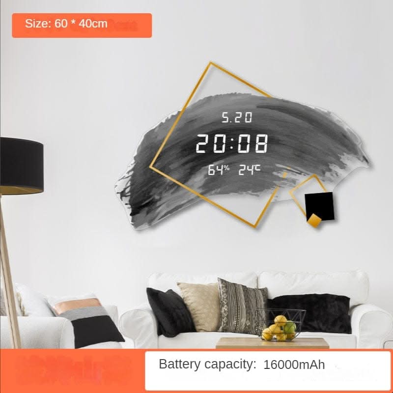 Calendar Display Clock: Accurate Timekeeping and Scheduling-ChandeliersDecor.com