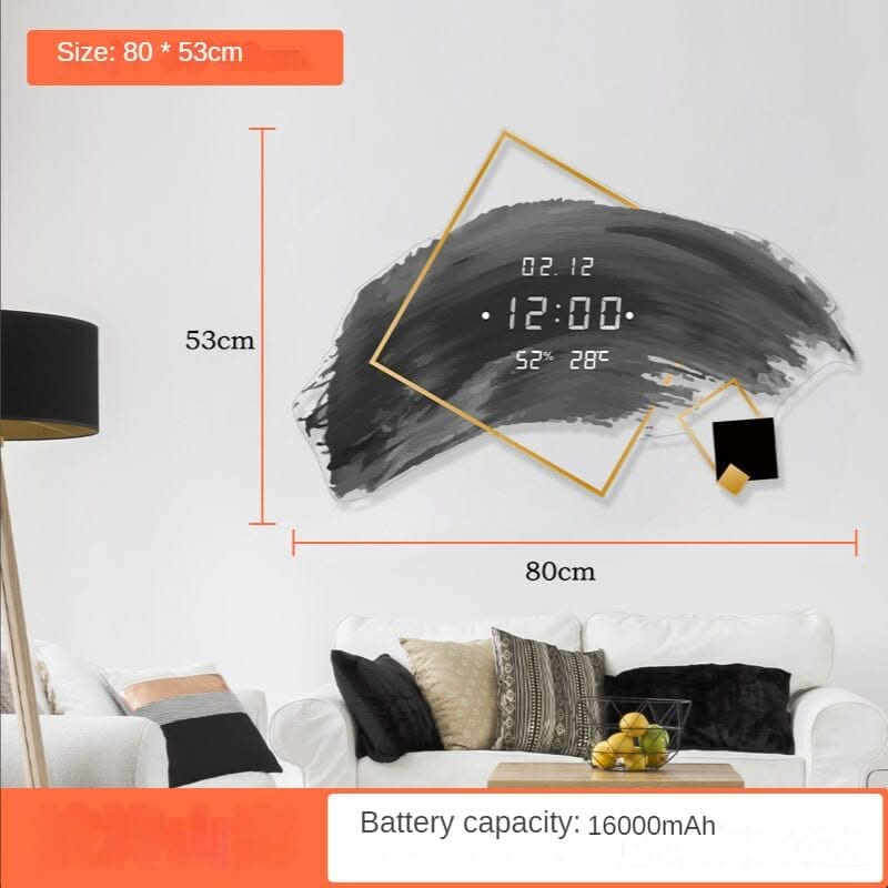 Calendar Display Clock: Accurate Timekeeping and Scheduling-ChandeliersDecor.com