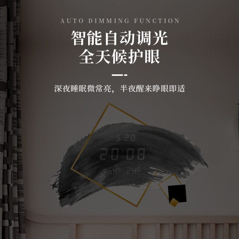 Calendar Display Clock: Accurate Timekeeping and Scheduling-ChandeliersDecor.com