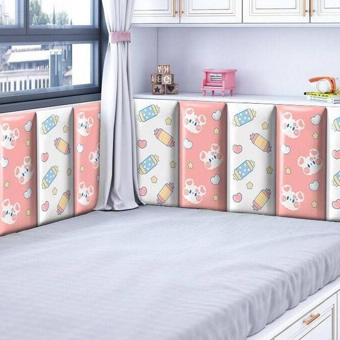ChandeliersDecor.com-Padded Walls-Candy Land Kids Wall Padded Safety Cushions Pack