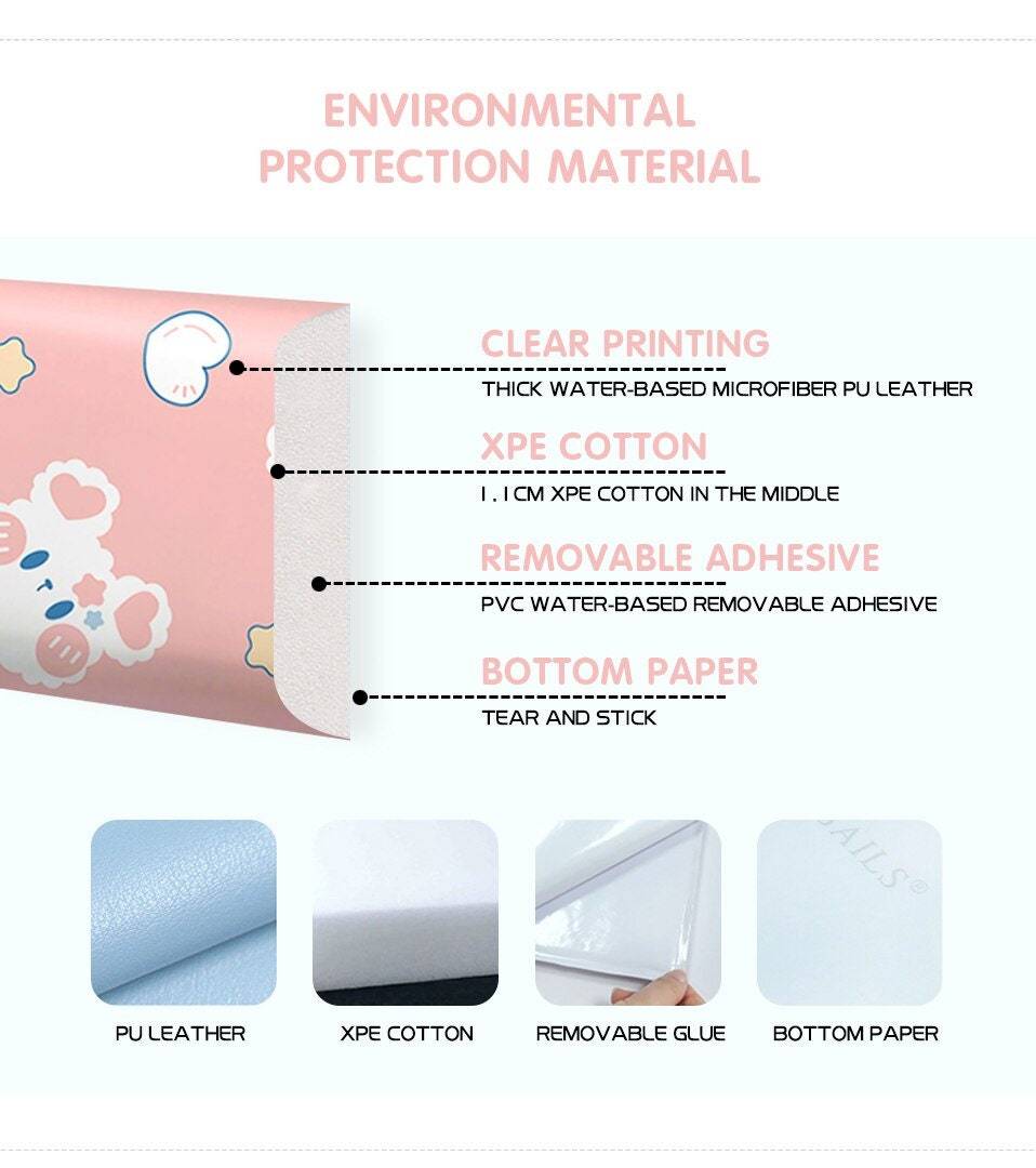 ChandeliersDecor.com-Padded Walls-Candy Land Kids Wall Padded Safety Cushions Pack