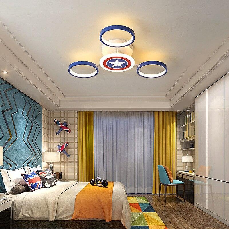 ChandeliersDecor.com-Kids Room Nursery Lighting-Captain America Kids Lighting – Marvel Merchandise
