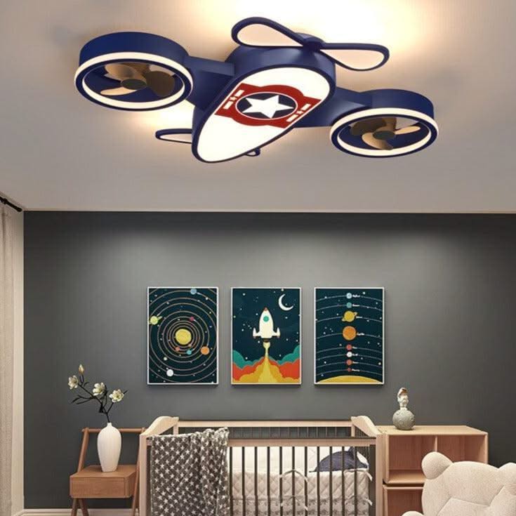 ChandeliersDecor.com-Kids Room Nursery Lighting-Captain America Light - Marvel Merchandise