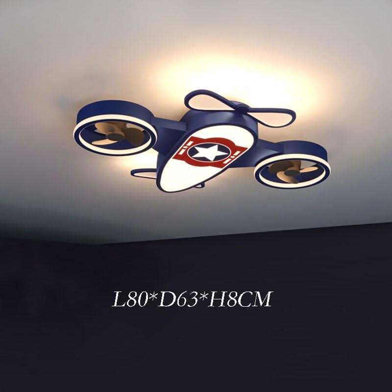ChandeliersDecor.com-Kids Room Nursery Lighting-Captain America Light - Marvel Merchandise