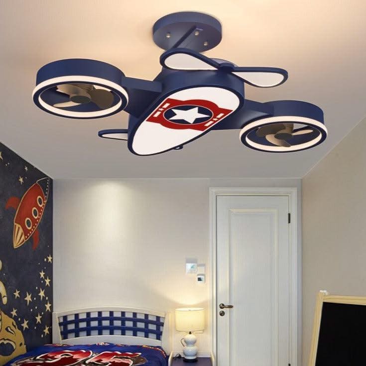 ChandeliersDecor.com-Kids Room Nursery Lighting-Captain America Light - Marvel Merchandise